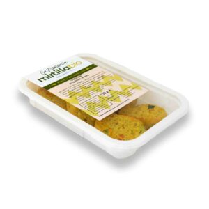polpettine di tofu con zucchine e carote bio