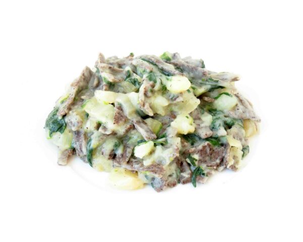 primo piatto di pizzoccheri di grano saraceni mirtilla bio