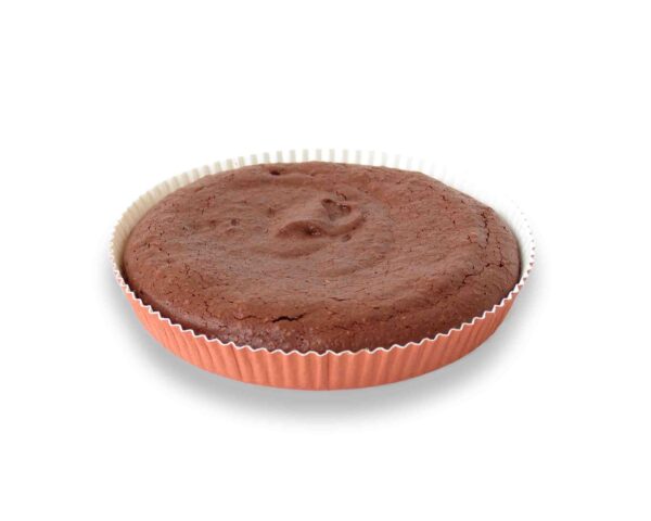 Tortina al Cioccolato torta con solo cioccolato fondente e nocciole, senza farina