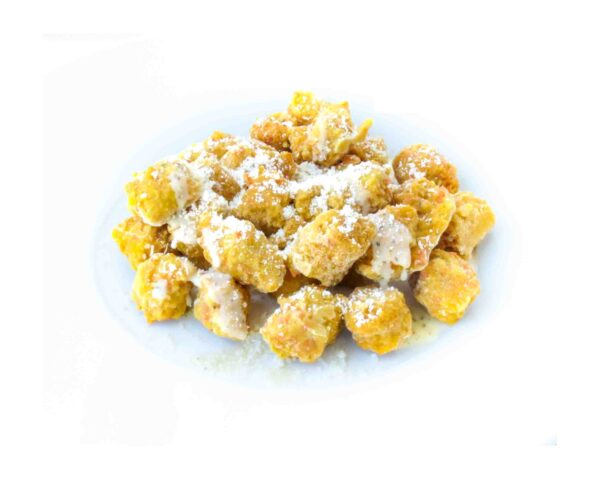 gnocchi alle carote con burro e salvia bio
