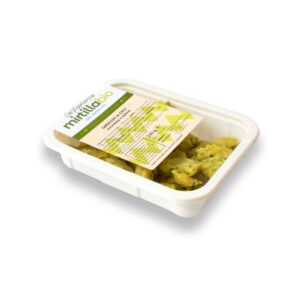 confezione di gnocchi di ceci con zucchine e salvia bio
