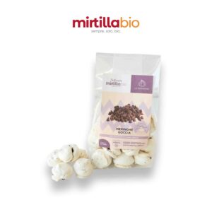 Meringhe con gocce di cioccolato