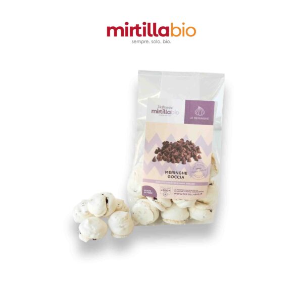 Meringhe con gocce di cioccolato