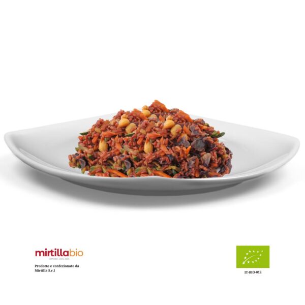 Riso rosso con Verdure dell'orto e arachidi Bio - 200 g - immagine 4