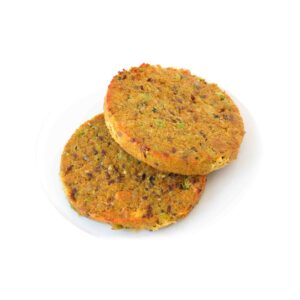 Super burger secondo piatto vegetariano con semi di lino e di girasole bio
