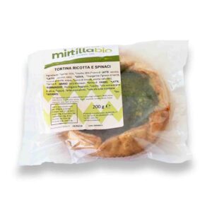 piatto unico Tortina ricotta e spinaci confezionata