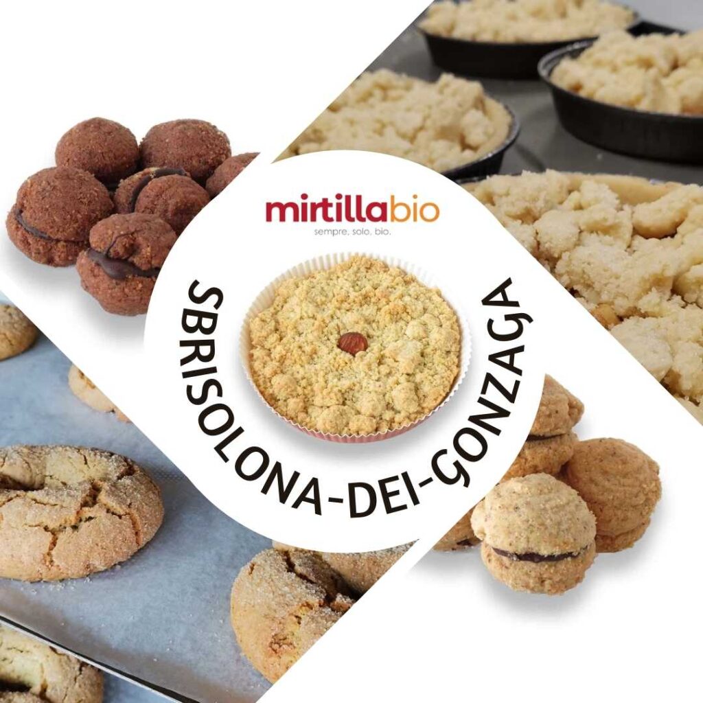 immagine che mostra alcuni dolci che produce mirtillabio