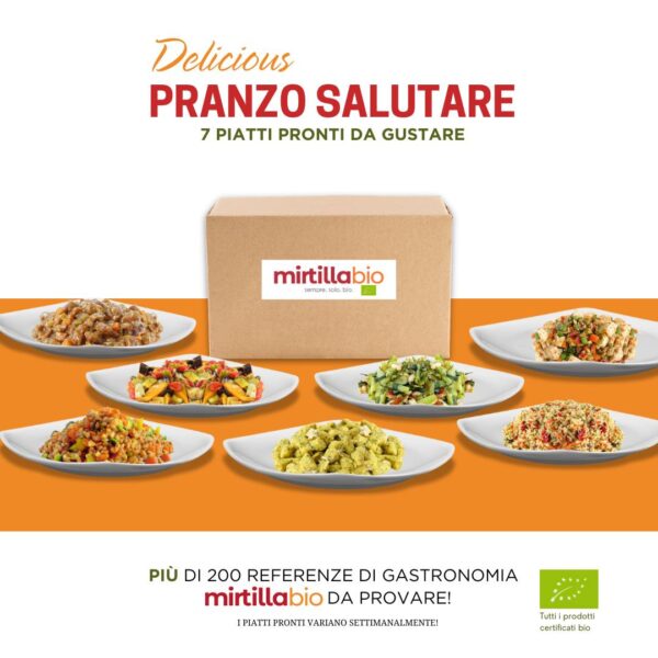 Box Pasti Pronti (7 pz.) un assortimento di 7 piatti tra primi, secondi, contorni.