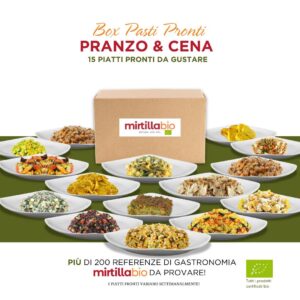 Box Pasti Pronti (15 pz.) – Degustazione di 15 Piatti Biologici Monoporzione
